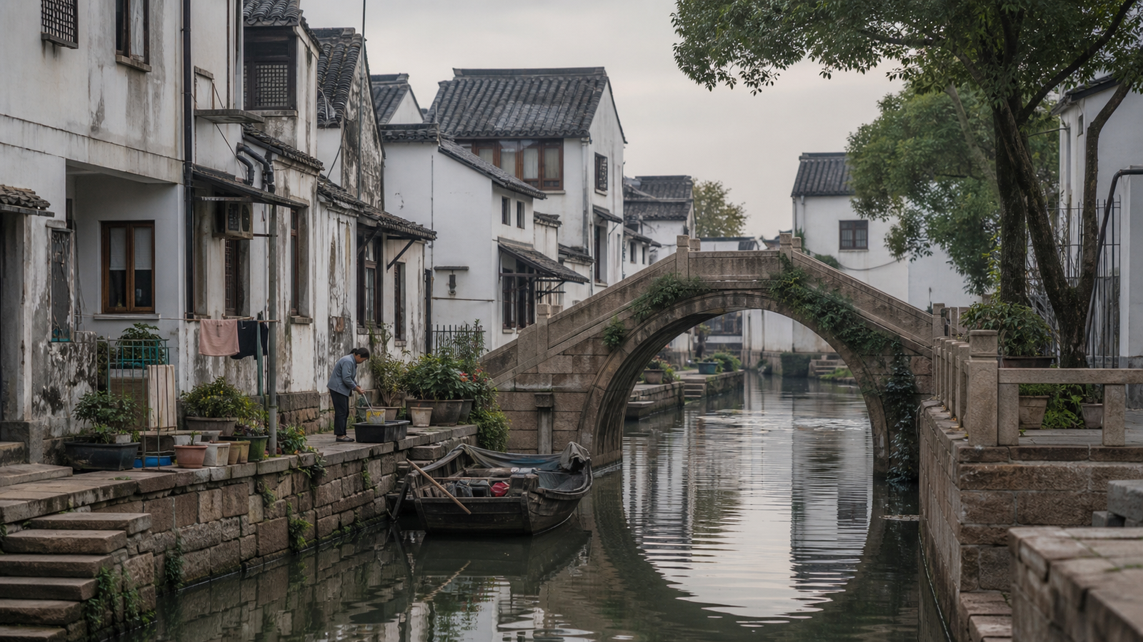 A living waterside heritage space in China